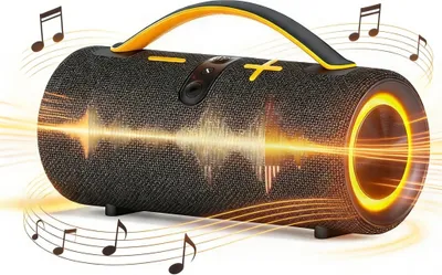Produktbild von Bluetooth Lautsprecher 30W mit RGB Licht, Outdoor Speaker mit Bass & TWS Funktion, 8 Std Akku