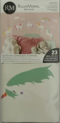 Produktbild von RoomMates - Einhörner Wandtattoo