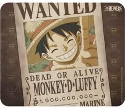 Zdjęcie produktu dla One Piece - Wanted Luffy - Podkładka pod mysz