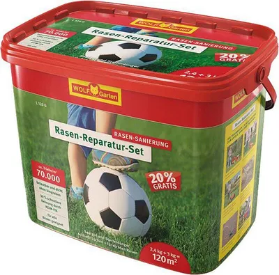 Produktbild von Rasen-Reparatur-Set + Dünger L 120 G