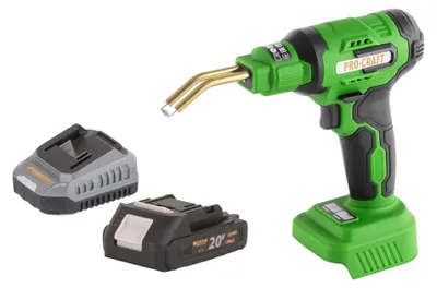 Produktbild von Procraft CS40-bb Akku Kunststoffschweißgerät 20 V 600 °C 0,7 - 1,1 A + 1x Akku 2,0 Ah + Ladegerät + Koffer