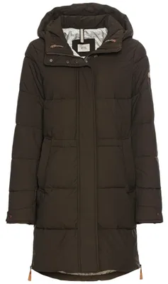 Productafbeelding van Camel Active 310420-4R07 - Dames gewatteerde jas, maat: 34, kleur: forestgroen