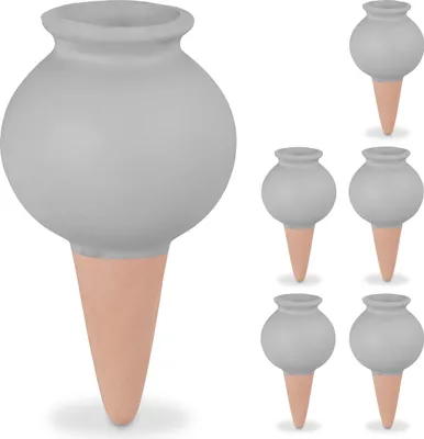 Produktbild von relaxdays Tonspitzen Bewässerung 6er Set