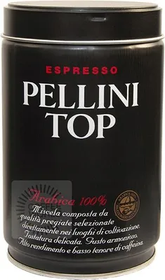 Zdjęcie produktu dla Kawa mielona PELLINI TOP puszka 250g