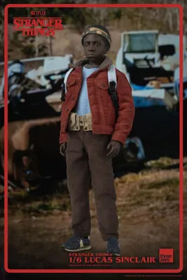 Produktbild von ThreeZero Stranger Things Lucas Sinclair 1/6 Actionfigur 23 cm