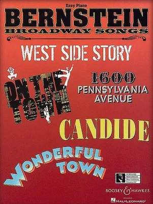 Obrázok produktu pre Bernsteinove broadwayské piesne: pre klavír pre začiatočníkov