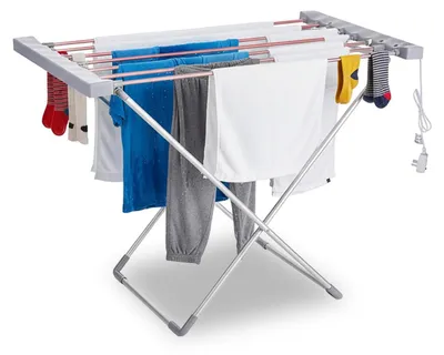 Produktbild von Wintem ClassiDry Wäscheständer mit 8 Stangen Heizung Wäscheständer 120 Watt