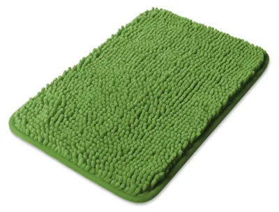Image de Tapis de bain Chenille, 30 x 45 cm - Absorbant et antidérapant