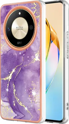 Image de Etui pour Honor X9b, étui antichoc en TPU souple Violet