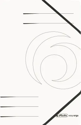 Produktbild von Herlitz Eckspanner easyorga A4 Karton weiß