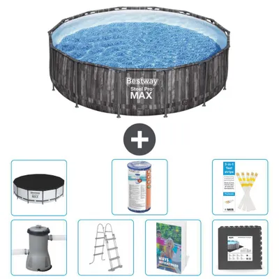 Immagine prodotto di Bestway Steel Pro MAX Rotonda - 427x107 cm - 8 pezzi S563