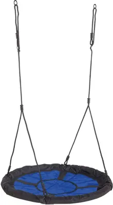 Zdjęcie produktu dla Huśtawka Swibee nest 100 cm - niebieska | Huśtawka Swibee nest 100 cm - niebieska | Huśtawka Swibee plate - 100 cm - odporna na warunki atmosferyczne