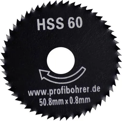 Obrázok produktu pre 50 mm kotúč pre minikruhovú pílu 50 x 11 mm, D60