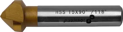 Produktbild von PAULIMOT Kegelsenker 90° 15,0 mm titanbeschichtet