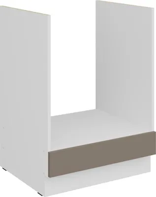 Produktbild von LUNARA Herdschrank – Breite 60 cm, Dunkelbeige/Weiß