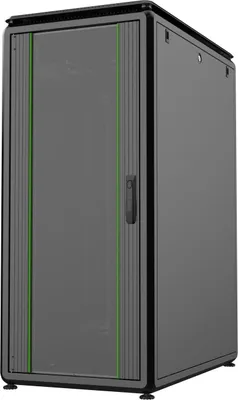 Immagine prodotto di LOGON RDL26U61BL - Rack indipendente - 26U - 600 kg - Meccanismo di bloccaggio - Piedini regolabili - Gestione dei cavi migliorata
