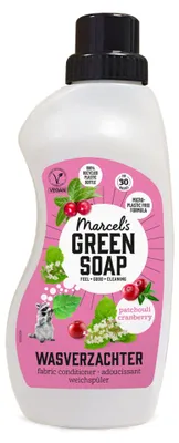 Productafbeelding van Marcel's Green Soap Wasverzachter Patchouli & Cranberry 750 ml