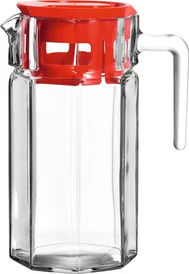 Produktbild von montana: :carré Krug, Wasserkrug, Karaffe, Wasserkaraffe, Glaskrug, Glas, 1.2 L, 085122