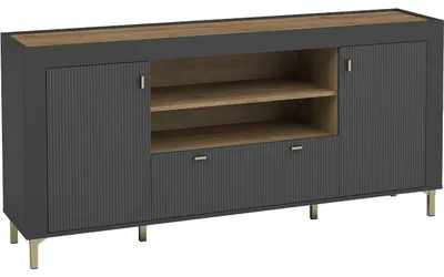 Produktbild von Kommode MOSSO 07 schwarz