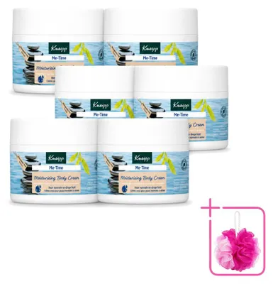 Image de 6 x Crème corporelle Kneipp "Me-Time" - Patchouli et bois de santal - 200 ml - Pack économique - 6 pièces