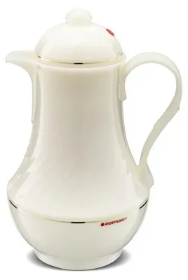 Produktbild von ROTPUNKT Thermoskanne 1 0 l elfenbeinfarben (ecru)