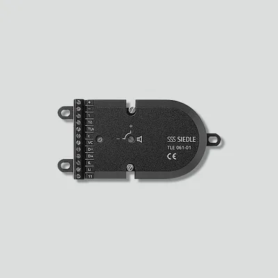Immagine prodotto di Siedle TLE 061-01, Tipo di prodotto: Modulo altoparlante, Colore del prodotto: Nero, Compatibilità marca: Siedle. Larghezza: 124 mm, Fascetta