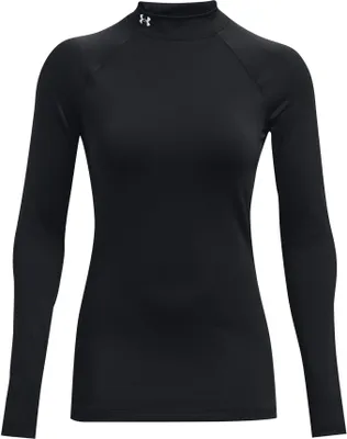 Produktbild von Under Armour Funktionsoberteil Damen, Erwachsener, Weiblich, Sweatshirt, Schwarz, Langärmlig, Einfarbig