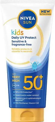 Obrázok produktu pre NIVEA SUN Kids, opaľovací balzam pre deti s vysokou ochranou SPF50+, 100 ml