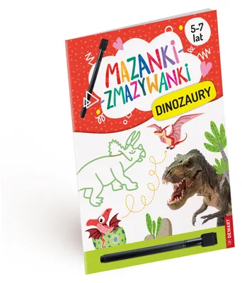 Produktbild von Mazanki-zmazywanki Dinozaury