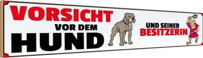 Produktbild von vianmo Holzschild 10x46 cm vor dem Hund und seine Tier Haustier