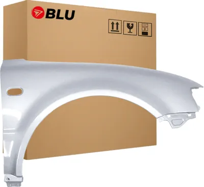 Immagine prodotto di BLU Parafango compatibile con VW Volkswagen Passat B5 LA7W Destra Schwarz ReflexSilber | 1996-2000 | Anteriore | Verniciato | Pronto per il montaggio | Acciaio