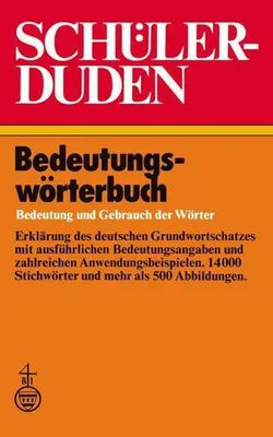 Produktbild von Schülerduden Bedeutungswörterbuch