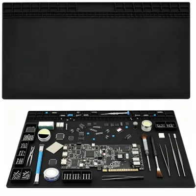 Immagine prodotto di Solidchoice - Tappetino in silicone nero resistente al calore