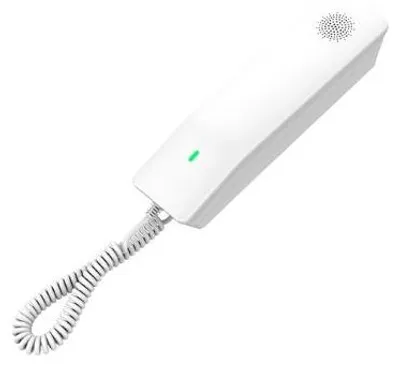 Image de Grandstream GHP610W, Téléphone IP, Blanc, Combiné filaire, 2 lignes, Gigabit Ethernet, 10,100 Mbit/s