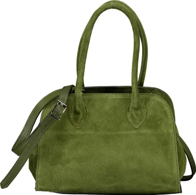 Produktbild von Hausfelder Manufaktur Tasche Velours Grün onesize