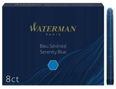 Produktbild von 2M Tintenpatronen für Füllfederhalter, blau, 8 Stück