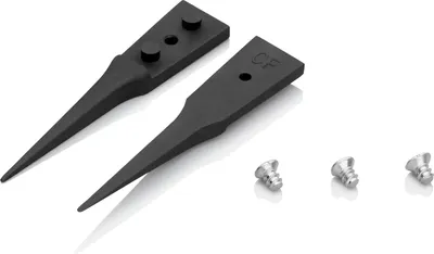 Produktbild von Knipex 92 89 02, Schwarz, Spitz, Gerade, 1 g, 8 mm, 40 mm