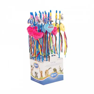 Obrázek produktu pro DUVO+ Udice s plyšovým srdíčkem 53cm 1ks, 65257675