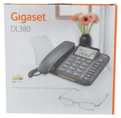 Immagine prodotto di Gigaset DL380 schwarz - Int.- Ware