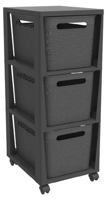 Immagine prodotto di Cassettiera BRISEN 3x16L con ruote antracite