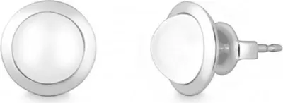 Produktbild von Quinn - Silberohrstecker mit Mondstein - 03683899