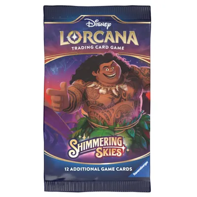 Obrázek produktu pro Disney Lorcana Shimmering Skies - Booster (anglicky)