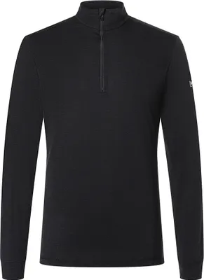 Produktbild von Super.natural Tundra175 Halbreißverschluss-langarm-t-shirt Schwarz L Mann Schwarz L