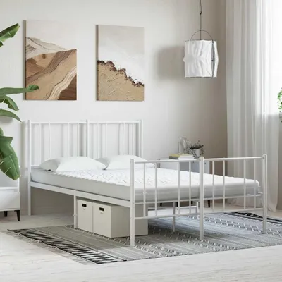 Produktbild von vidaXL Schaumstoffmatratze Weiß 120x220 cm 7-Zonen Härtegrad 20 ILD