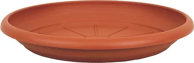 Produktbild von Livinja Untersetzer d= 16 cm, für Pflanzkübel Zylinder d= 18 cm, terra, Polypropylen