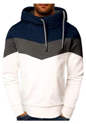 Produktbild von Herren Hoodie Oversize Warm Kapuzenpullover Sportlich