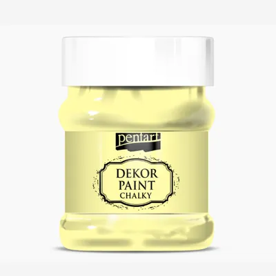 Immagine prodotto di PENTART Colore decorativo gessoso, 230 ml, giallo