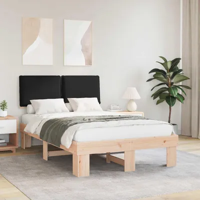 Immagine prodotto di Maison Exclusive - Letto con testiera imbottita Nero 120 x 190 cm