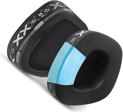 Produktbild von INF Kühlende Ohrpolster für Corsair VOID PRO RGB SE - Schwarz & Weiß