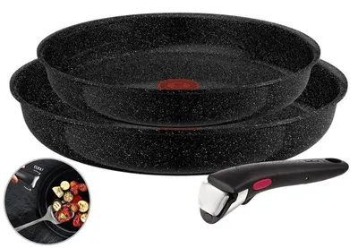 Produktbild von Tefal Ingenio Intens Ceram Pfannen-Set | Ø 24 & 28 cm | 3-teilig